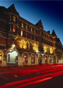 Isaacs Hotel Cork at night